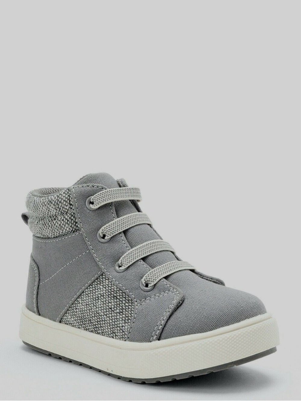 NWT ~  Toddler Boys Wonder Nation High Top, Side Zip Sneaker